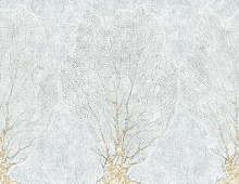 Золотые фотообои Factura Ar-Deco FORESTA 5